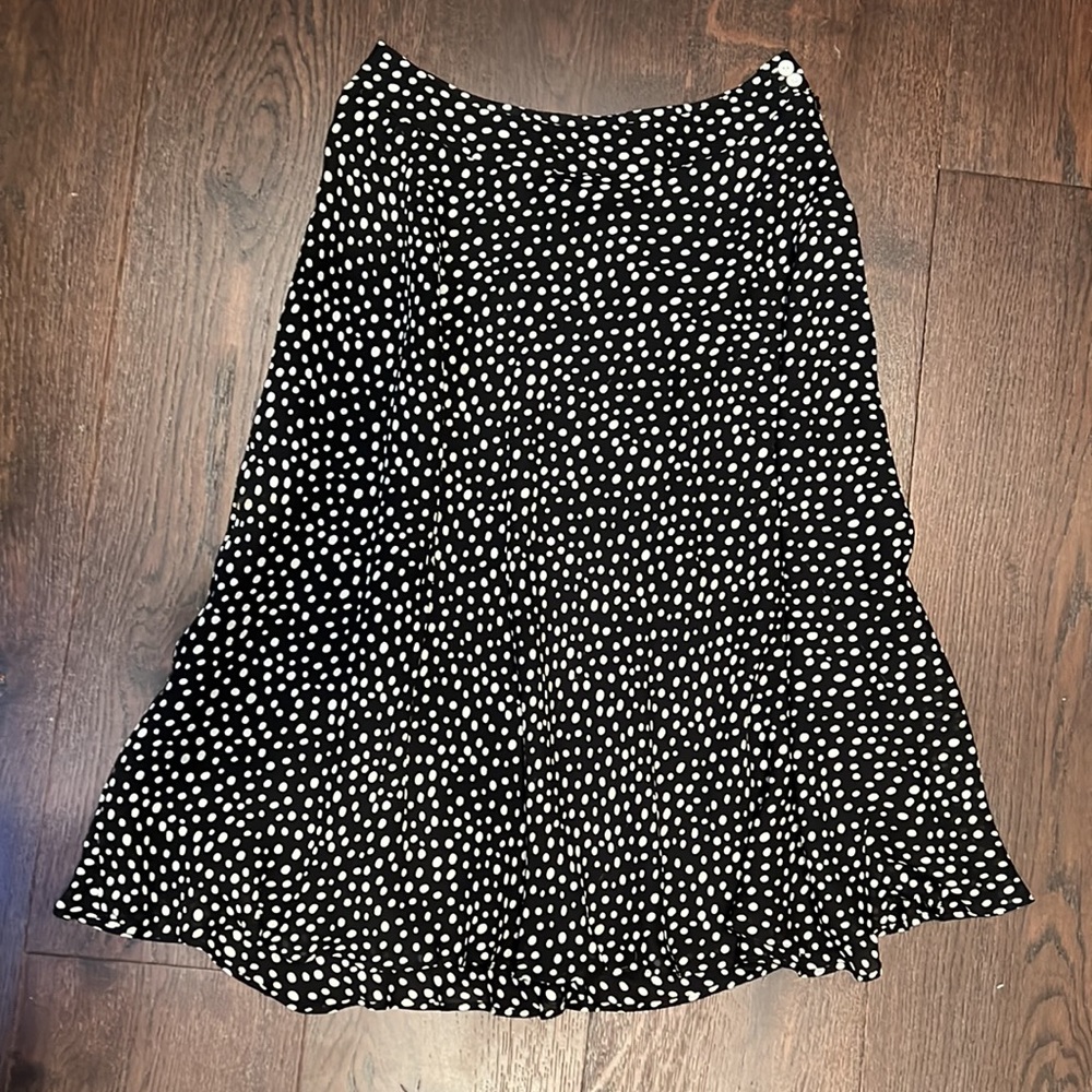 Jones New York Silk A-line Skirt - Size 4P